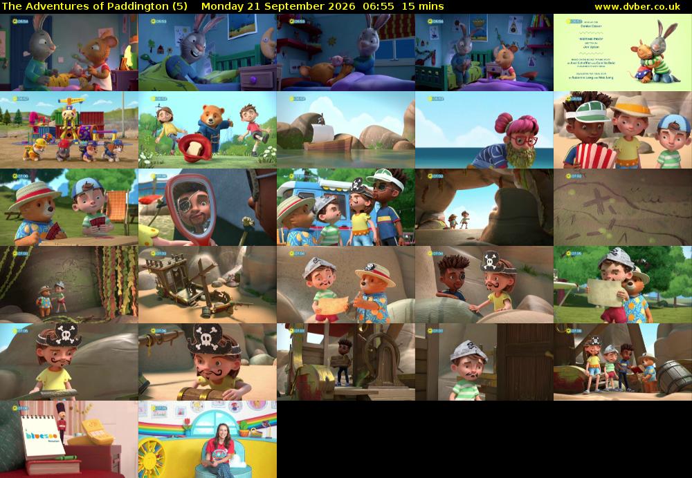 The Adventures of Paddington (5) Monday 21 September 2026 06:55 - 07:10