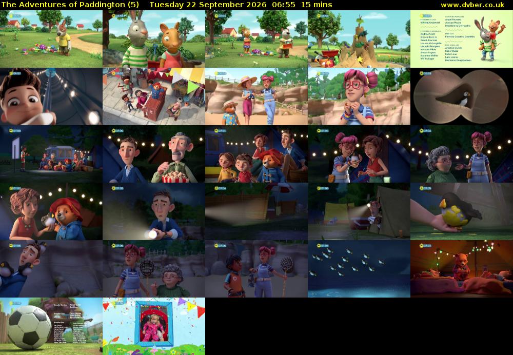 The Adventures of Paddington (5) Tuesday 22 September 2026 06:55 - 07:10