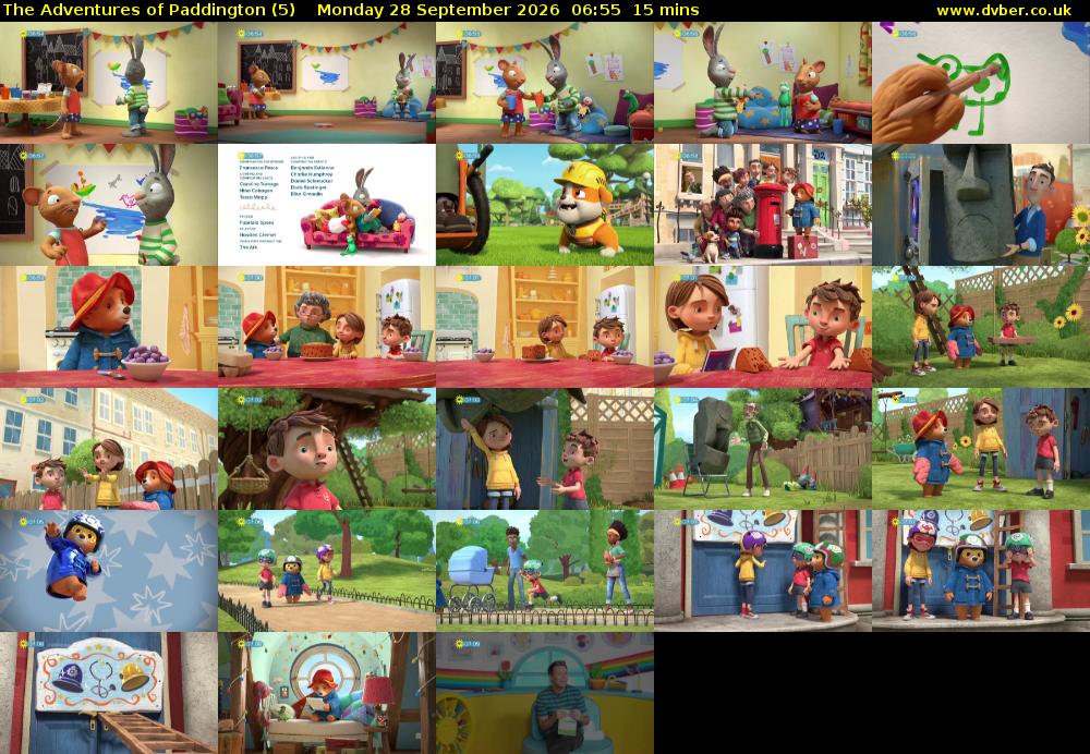 The Adventures of Paddington (5) Monday 28 September 2026 06:55 - 07:10