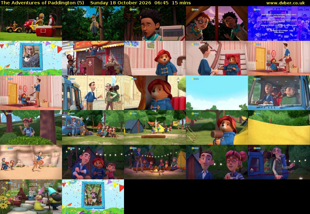The Adventures of Paddington (5) Sunday 18 October 2026 06:45 - 07:00