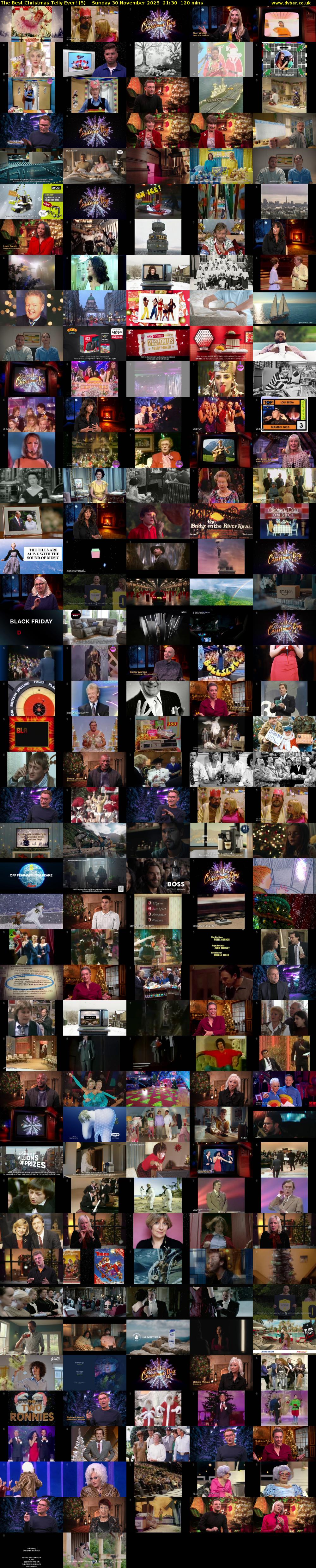 The Best Christmas Telly Ever! (5) Sunday 30 November 2025 21:30 - 23:30