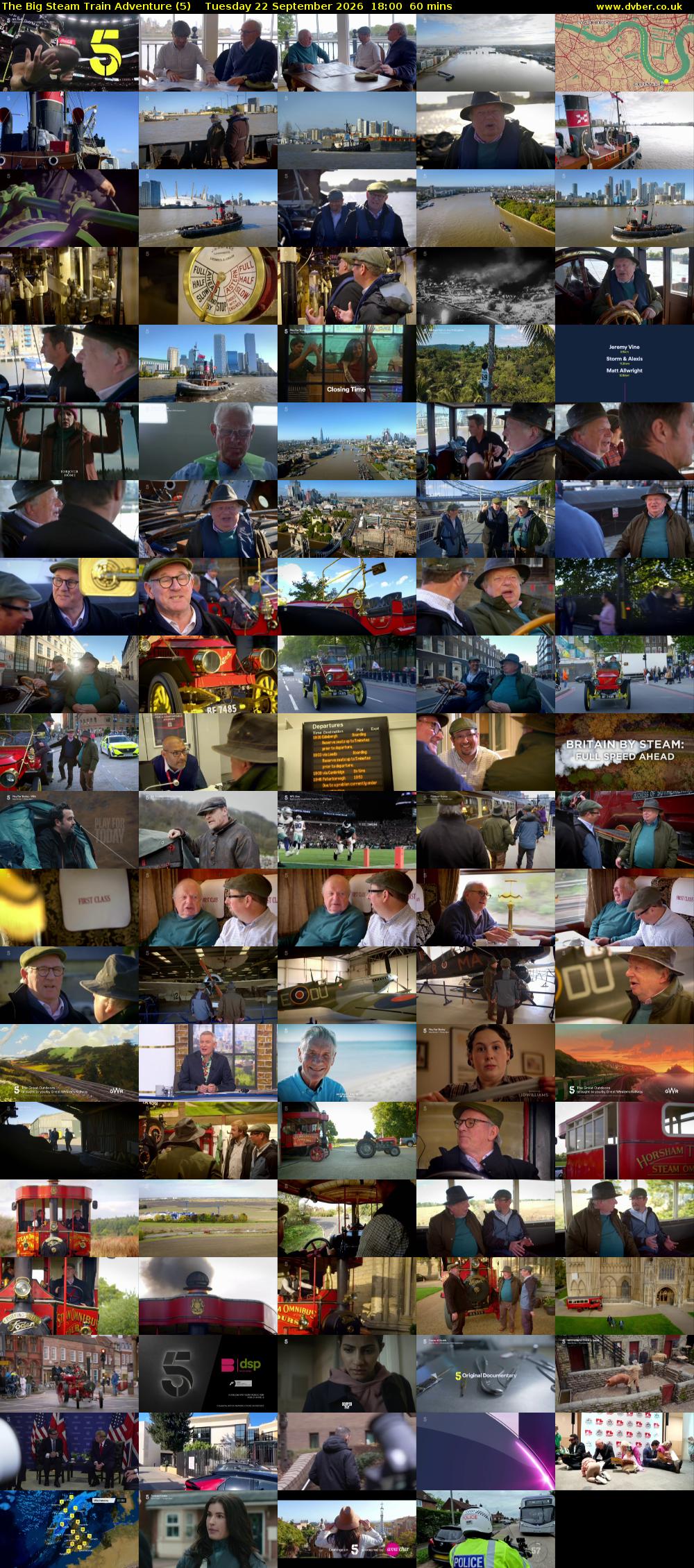 The Big Steam Train Adventure (5) Tuesday 22 September 2026 18:00 - 19:00