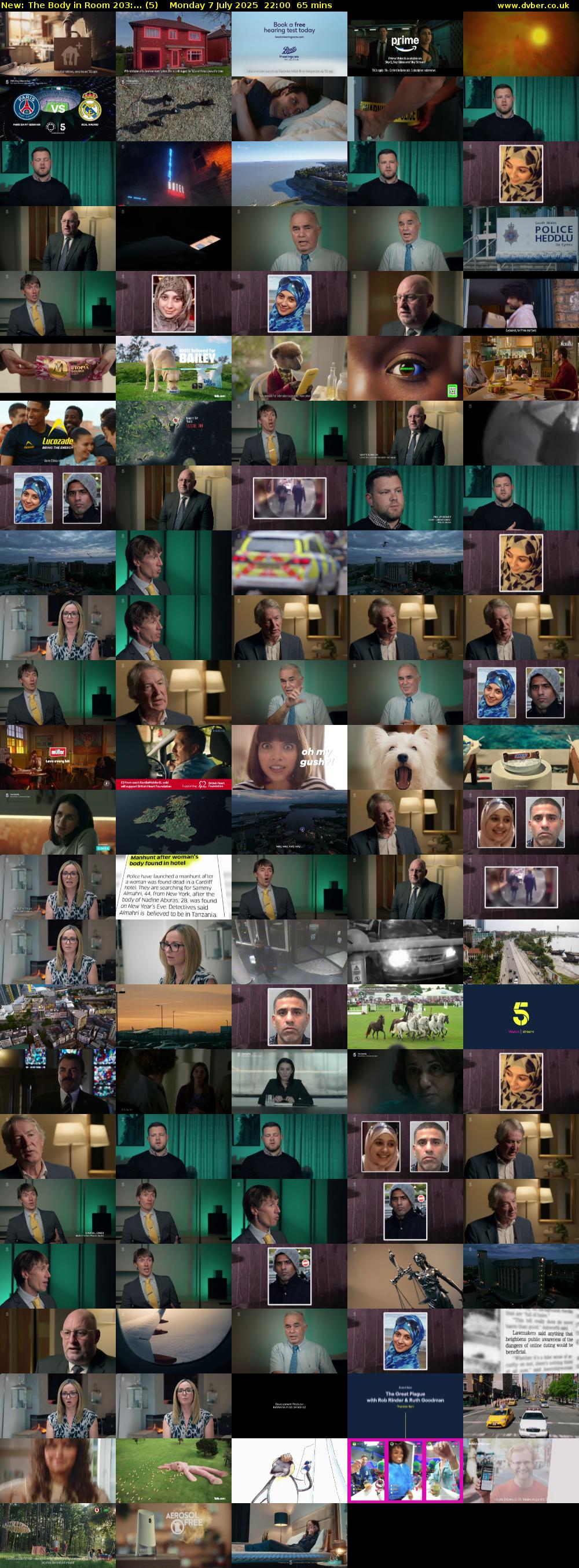 The Body in Room 203:... (5) Monday 7 July 2025 22:00 - 23:05