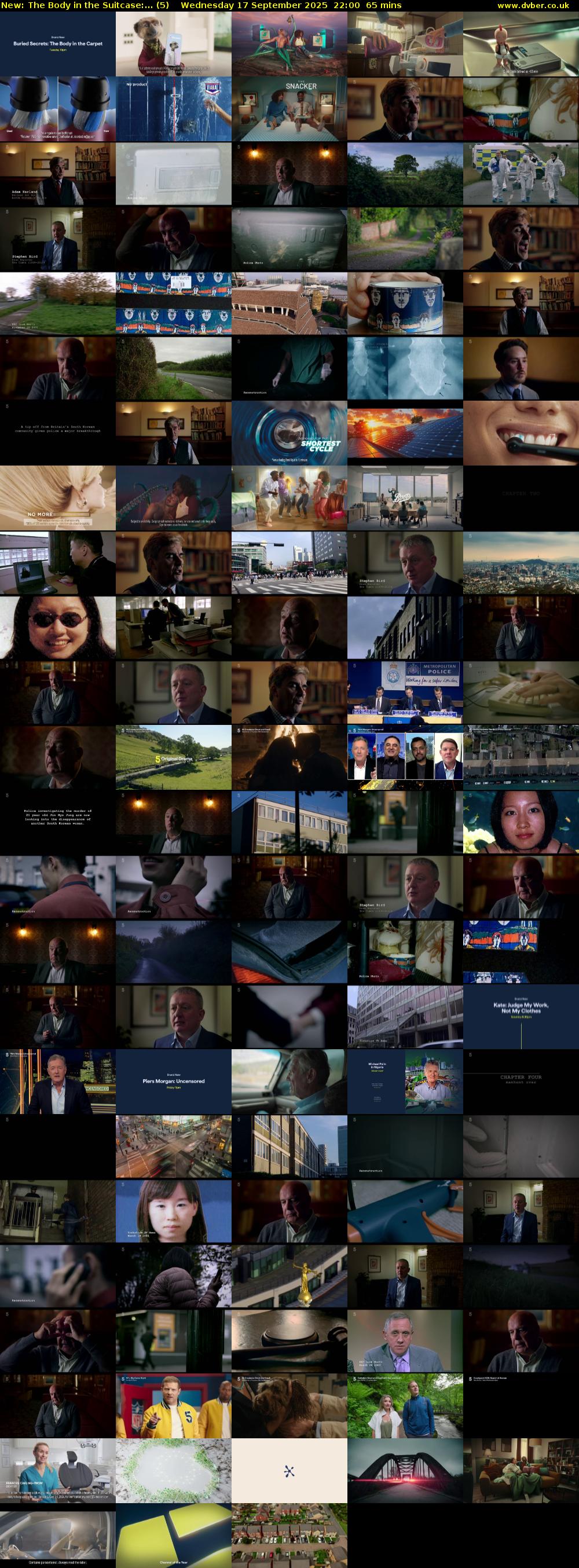 The Body in the Suitcase:... (5) Wednesday 17 September 2025 22:00 - 23:05
