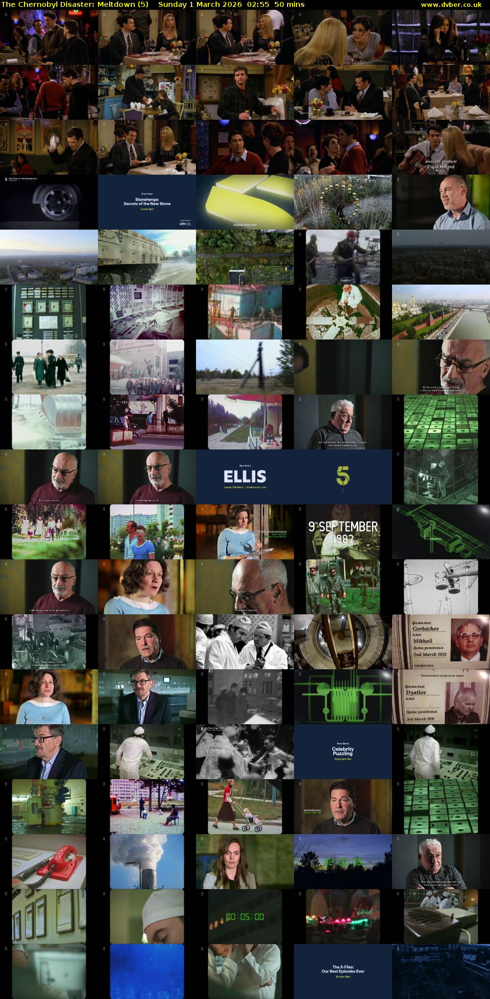 The Chernobyl Disaster: Meltdown (5) Sunday 1 March 2026 02:55 - 03:45