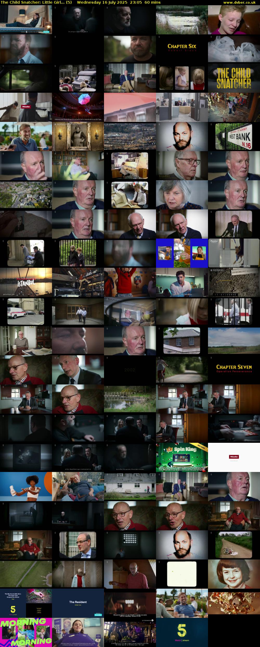 The Child Snatcher: Little Girl... (5) Wednesday 16 July 2025 23:05 - 00:05