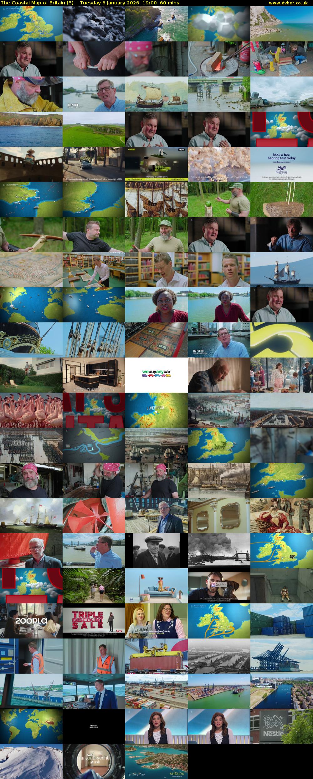 The Coastal Map of Britain (5) Tuesday 6 January 2026 19:00 - 20:00