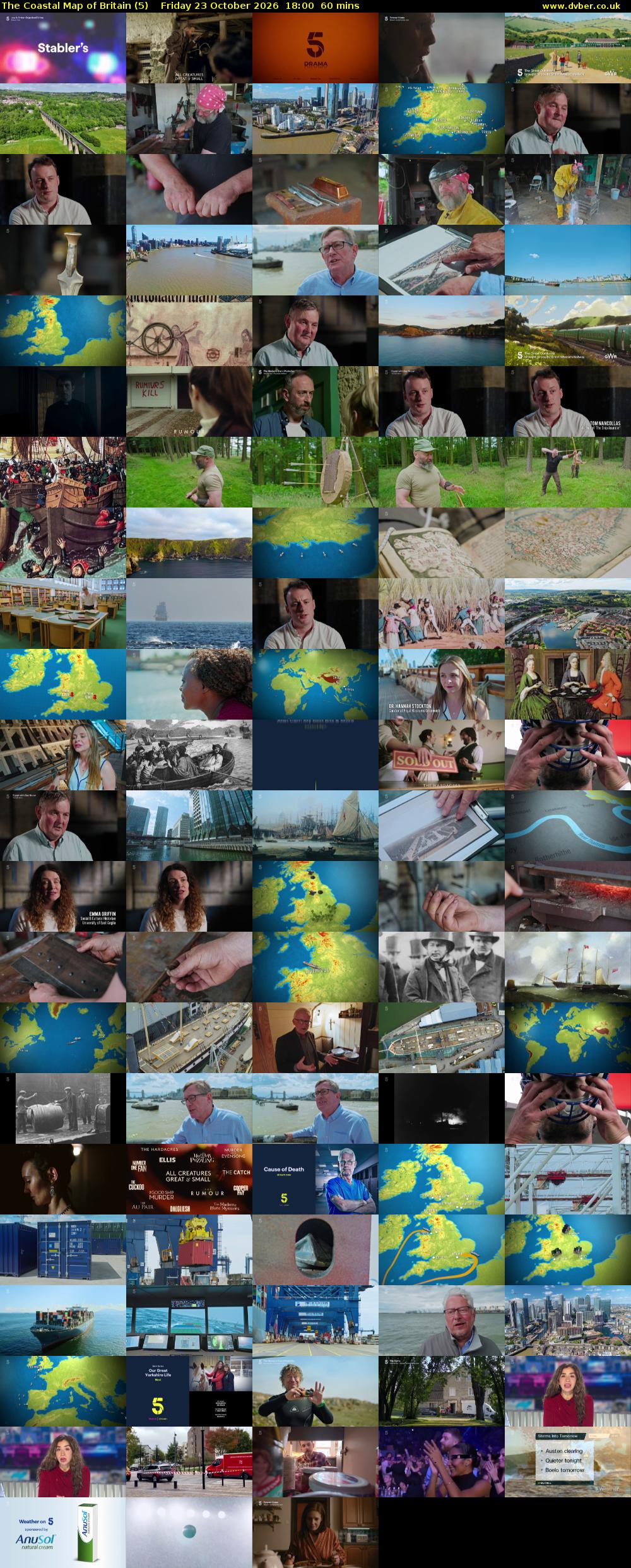 The Coastal Map of Britain (5) Friday 23 October 2026 18:00 - 19:00