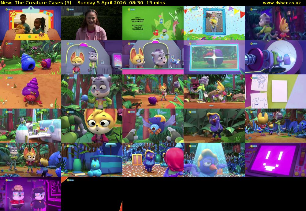 The Creature Cases (5) Sunday 5 April 2026 08:30 - 08:45
