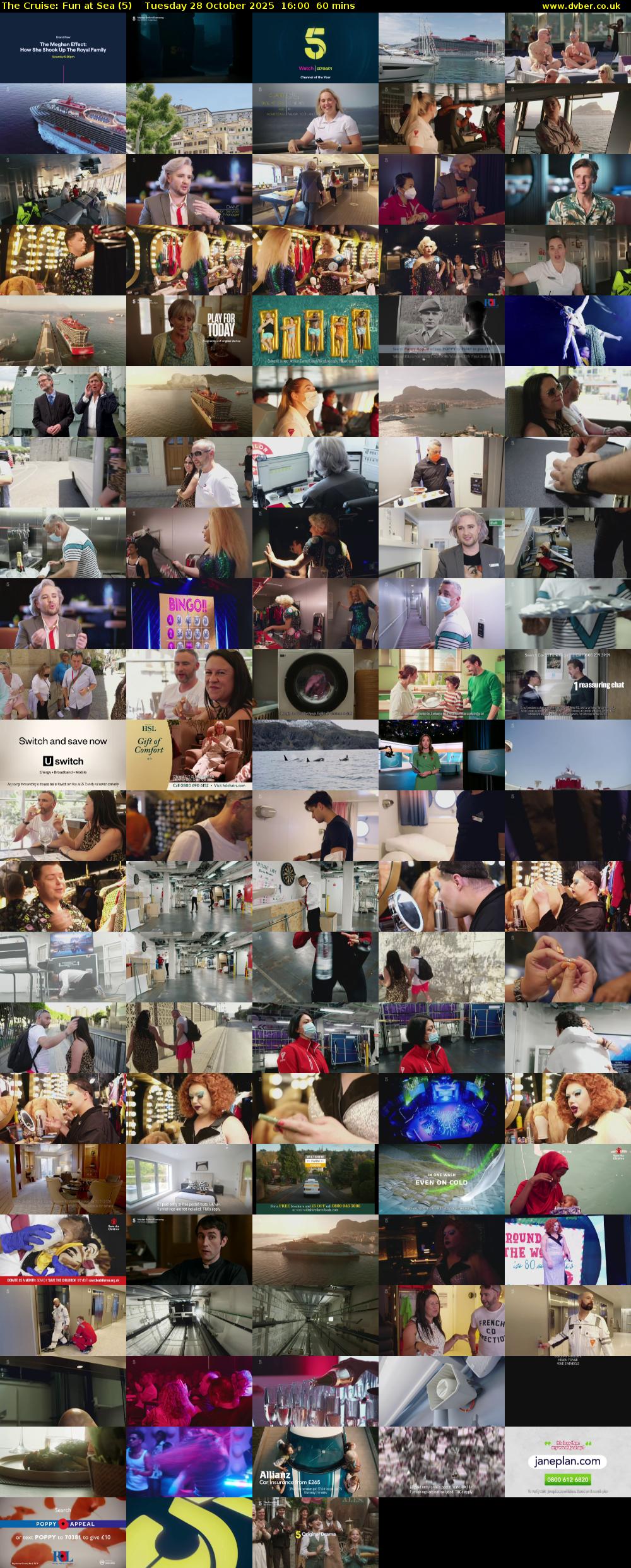 The Cruise: Fun at Sea (5) Tuesday 28 October 2025 16:00 - 17:00