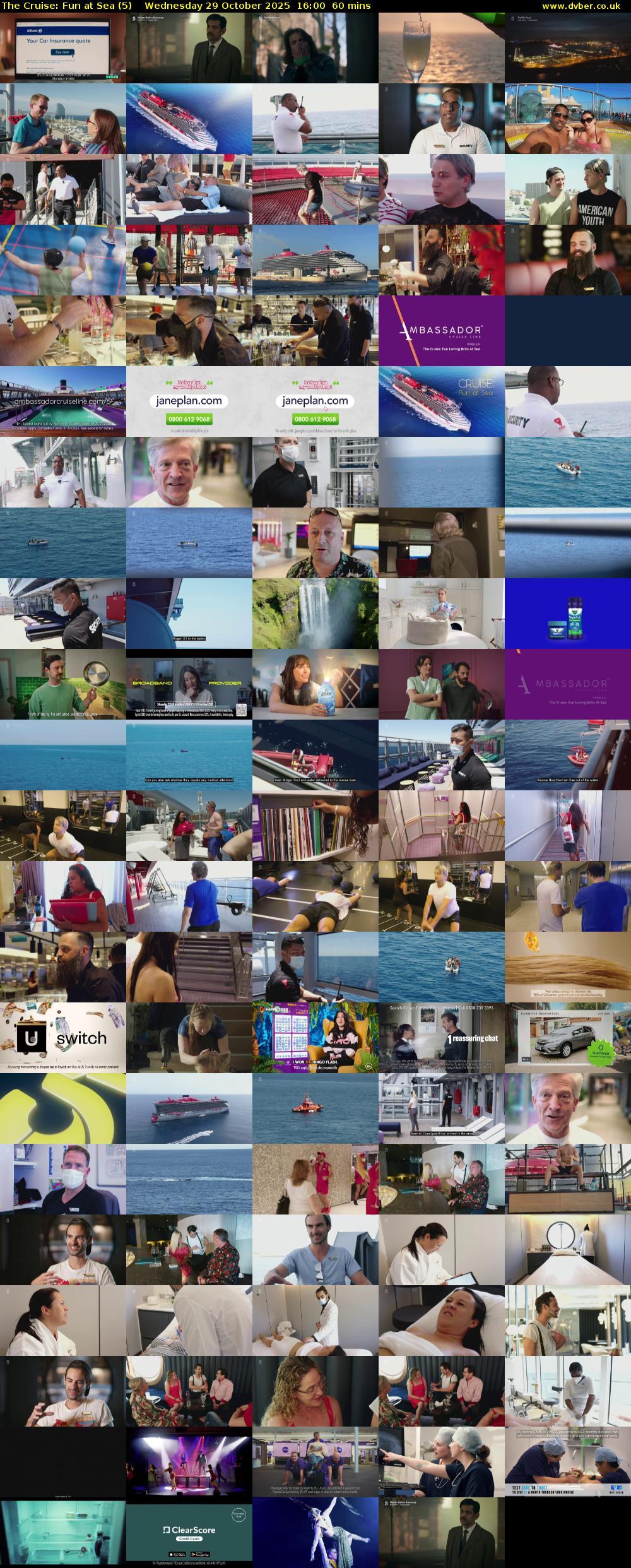 The Cruise: Fun at Sea (5) Wednesday 29 October 2025 16:00 - 17:00