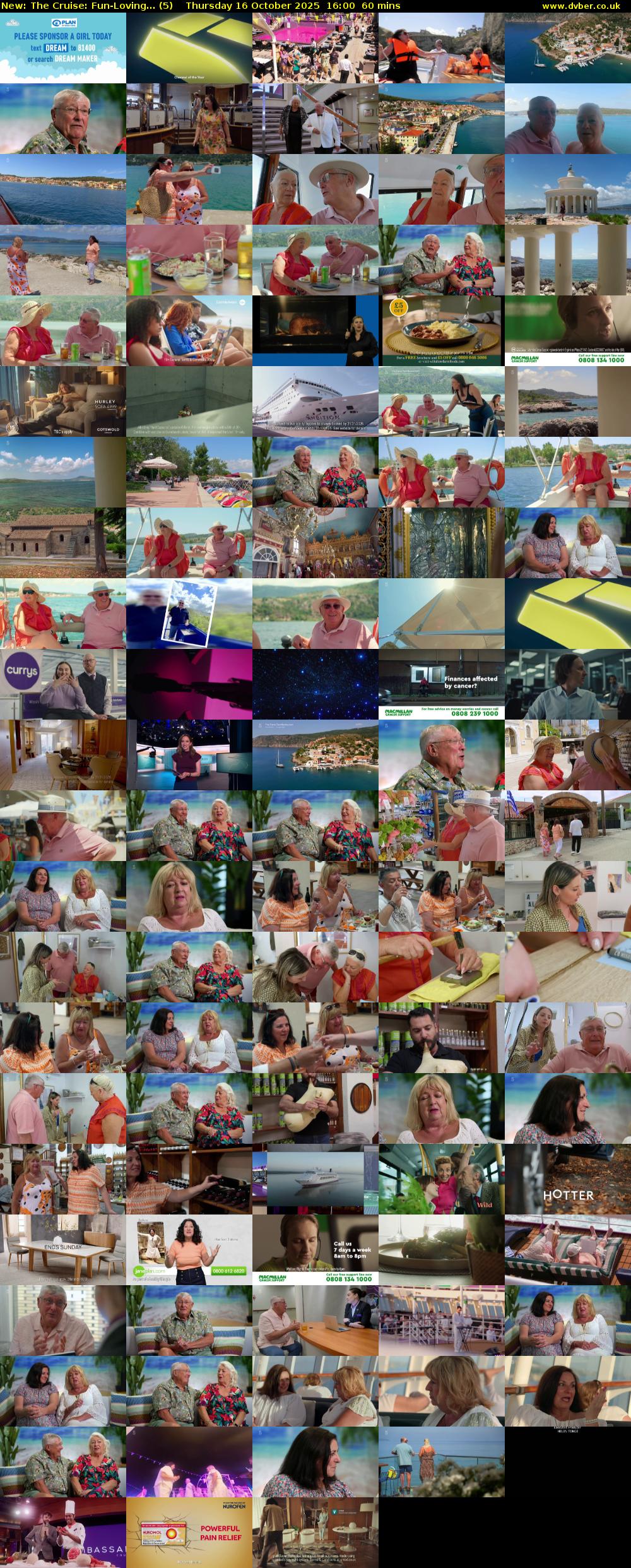 The Cruise: Fun-Loving... (5) Thursday 16 October 2025 16:00 - 17:00