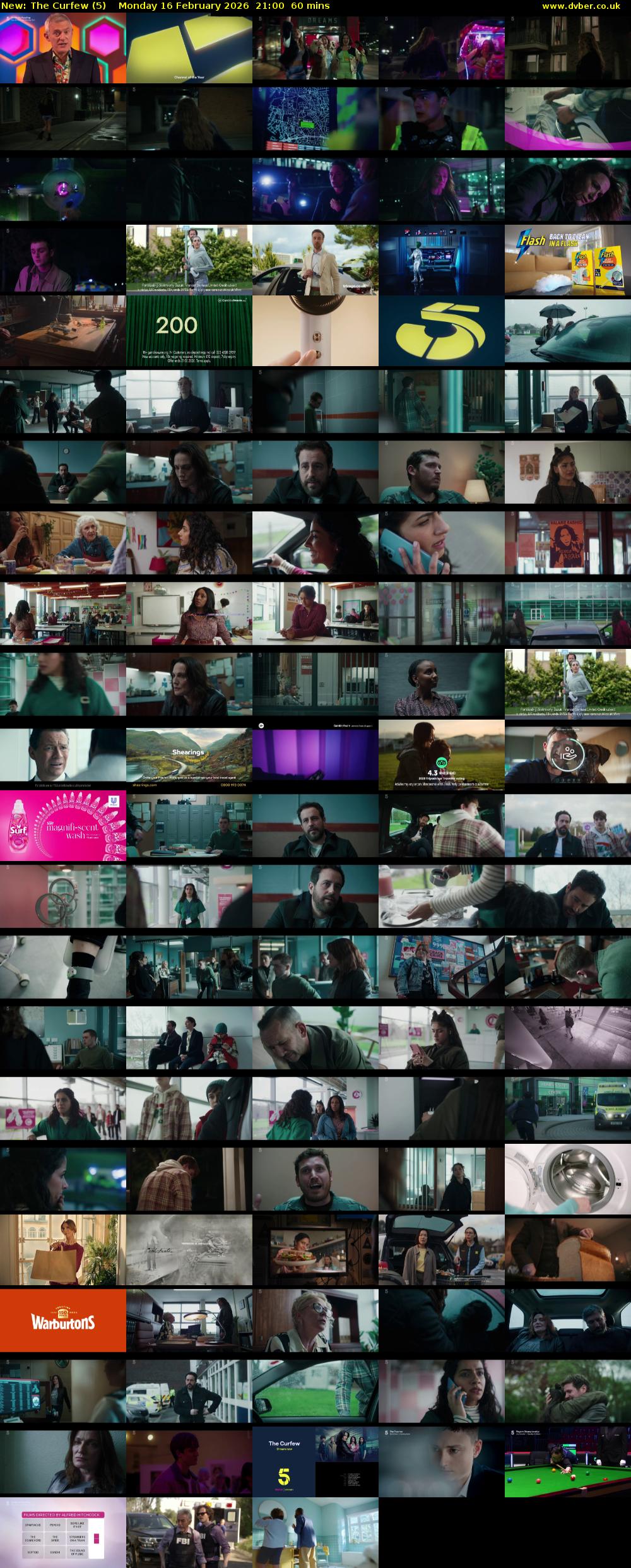 The Curfew (5) Monday 16 February 2026 21:00 - 22:00