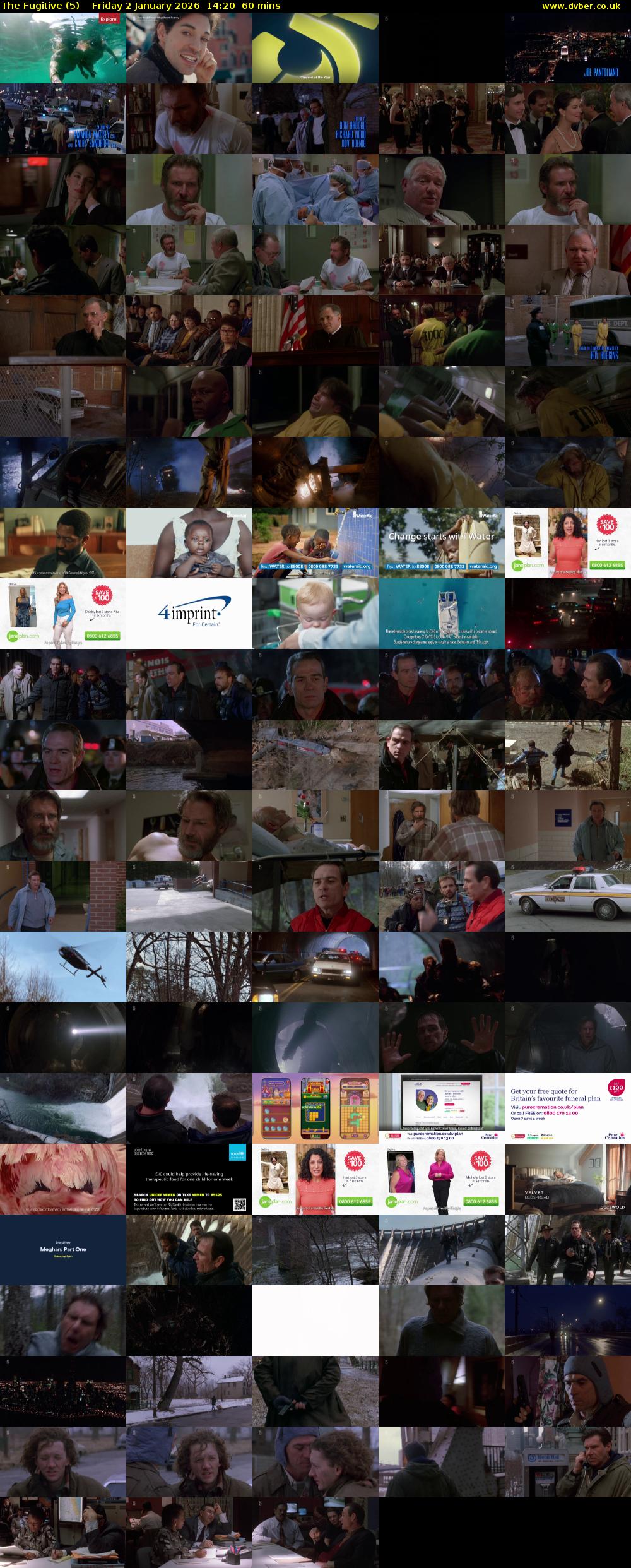 The Fugitive (5) Friday 2 January 2026 14:20 - 15:20