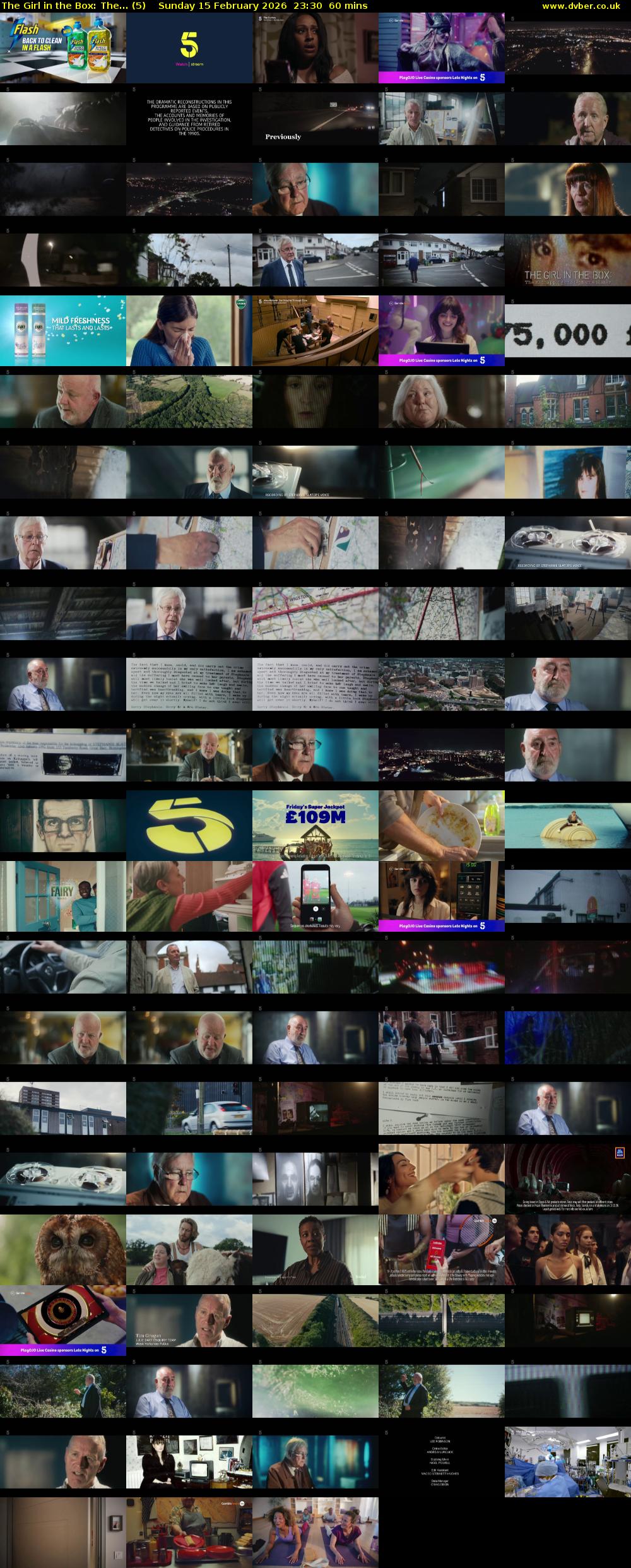 The Girl in the Box: The... (5) Sunday 15 February 2026 23:30 - 00:30