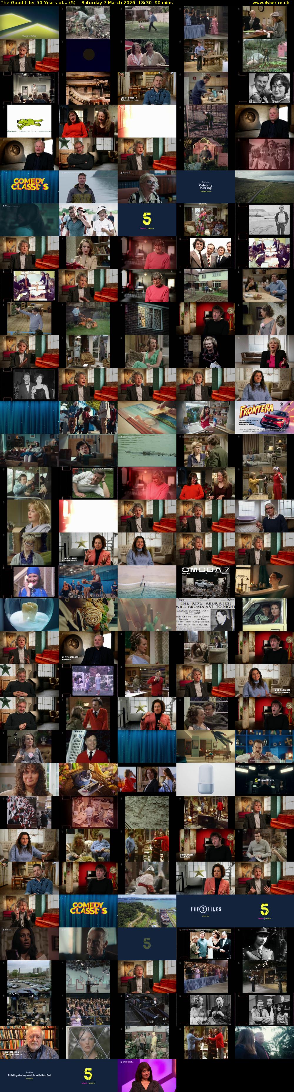 The Good Life: 50 Years of... (5) Saturday 7 March 2026 18:30 - 20:00