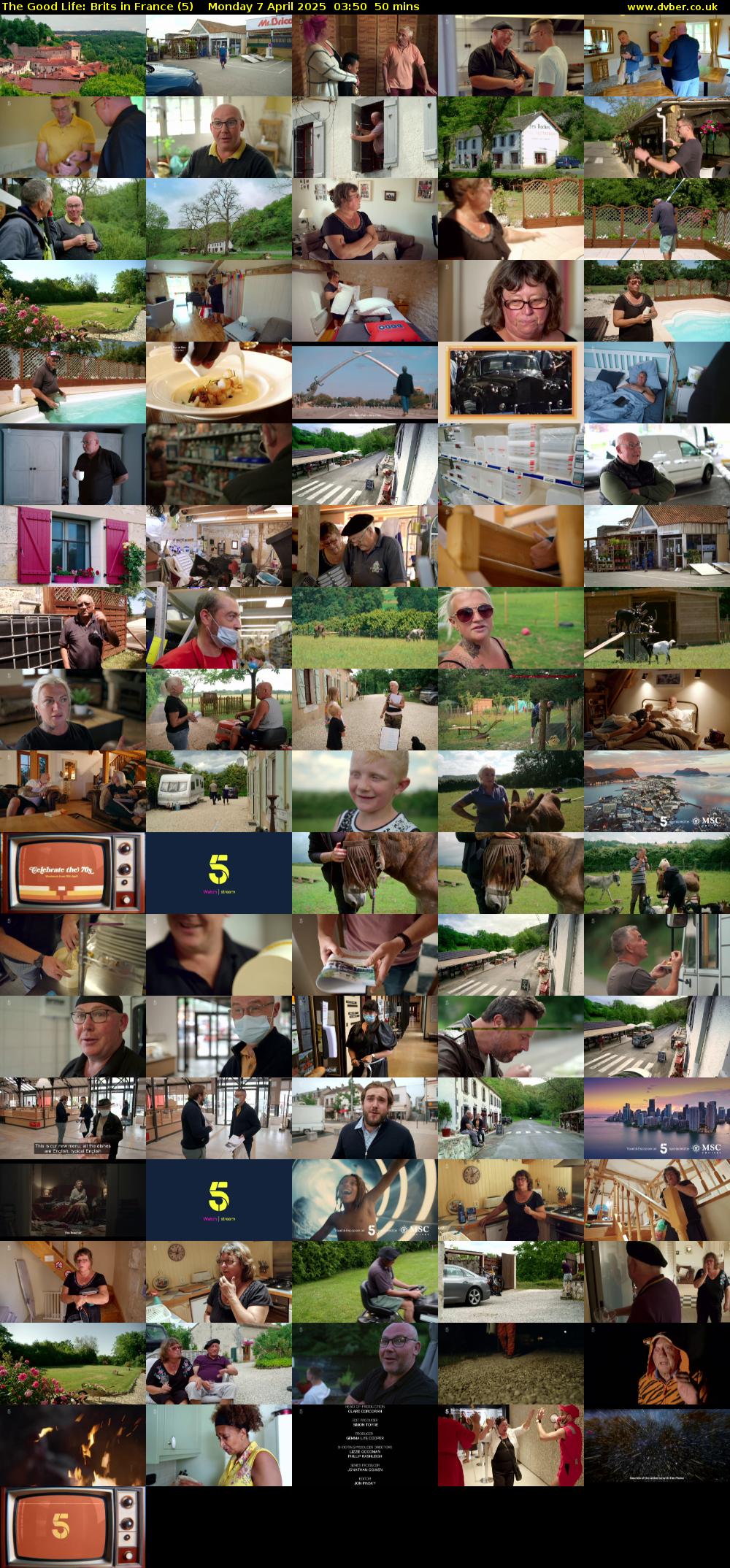 The Good Life: Brits in France (5) Monday 7 April 2025 03:50 - 04:40