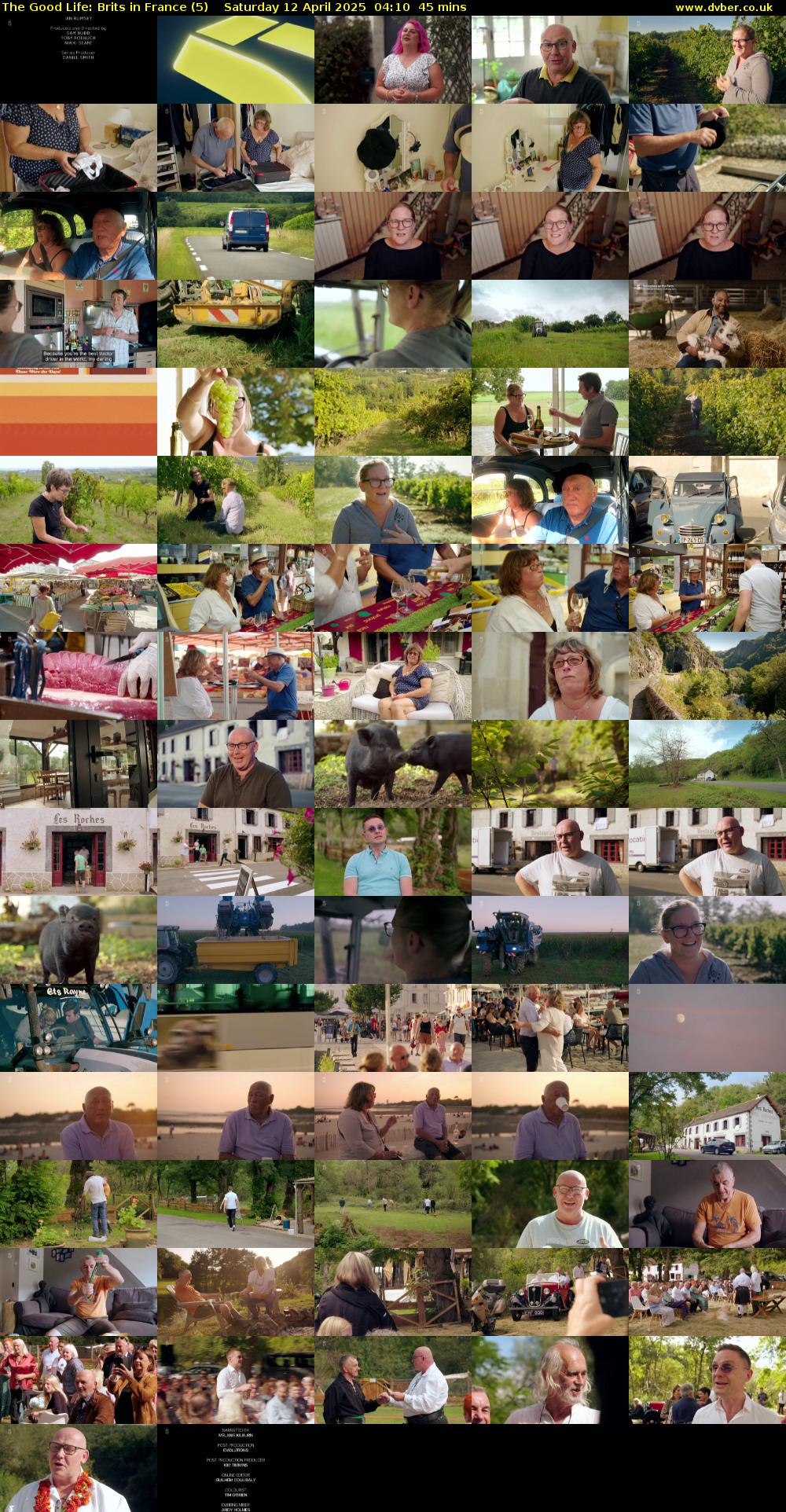 The Good Life: Brits in France (5) Saturday 12 April 2025 04:10 - 04:55