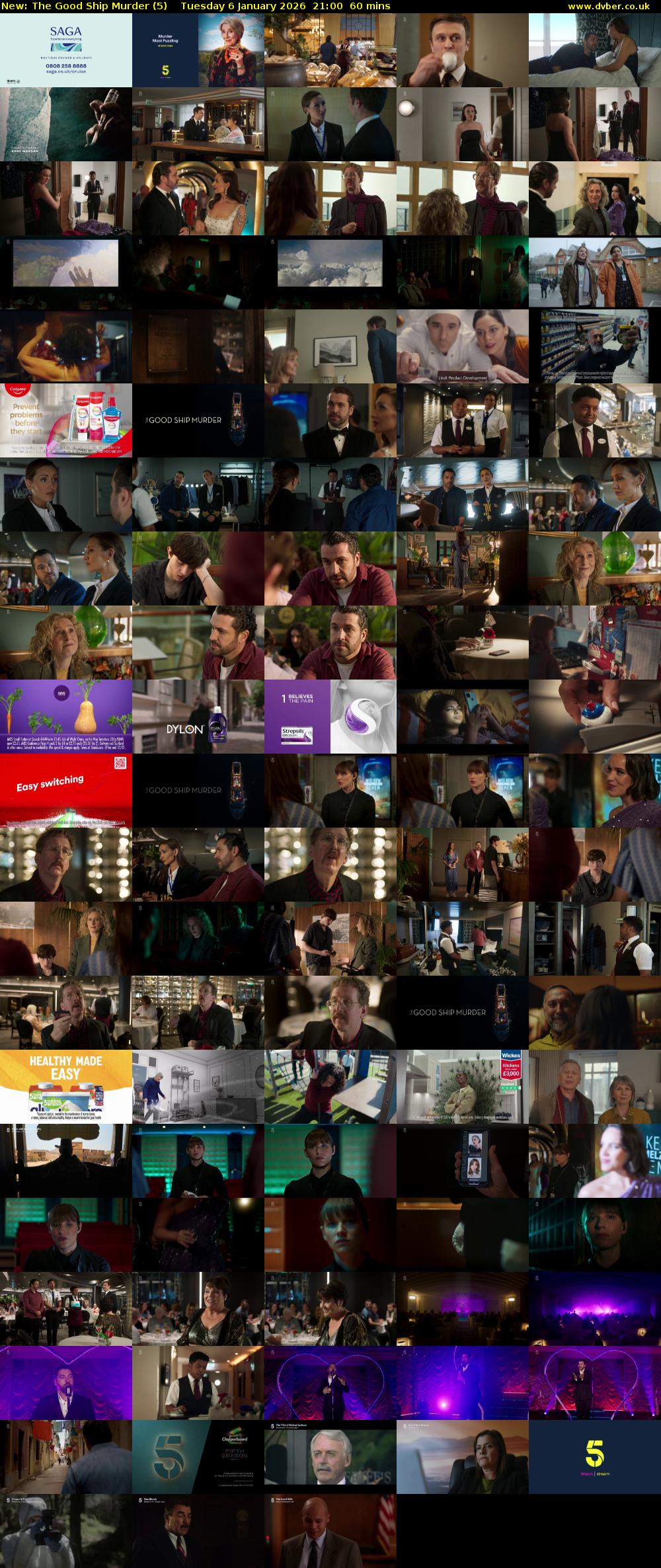 The Good Ship Murder (5) Tuesday 6 January 2026 21:00 - 22:00