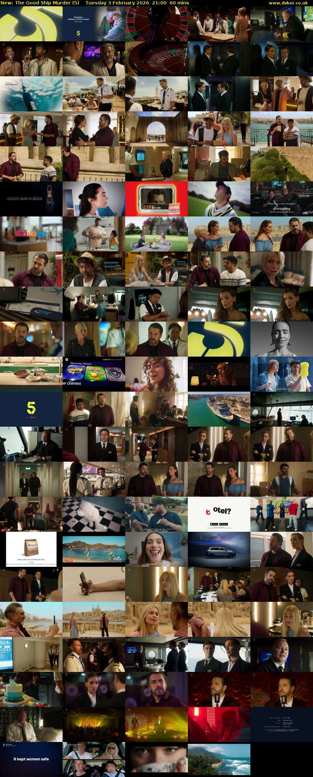 The Good Ship Murder (5) Tuesday 3 February 2026 21:00 - 22:00