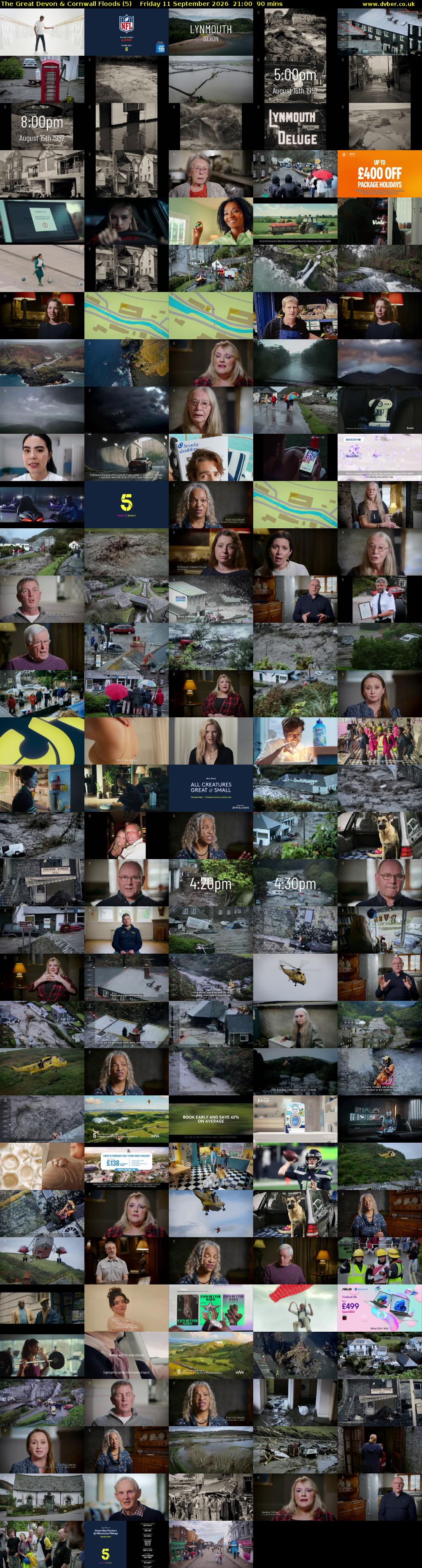 The Great Devon & Cornwall Floods (5) Friday 11 September 2026 21:00 - 22:30