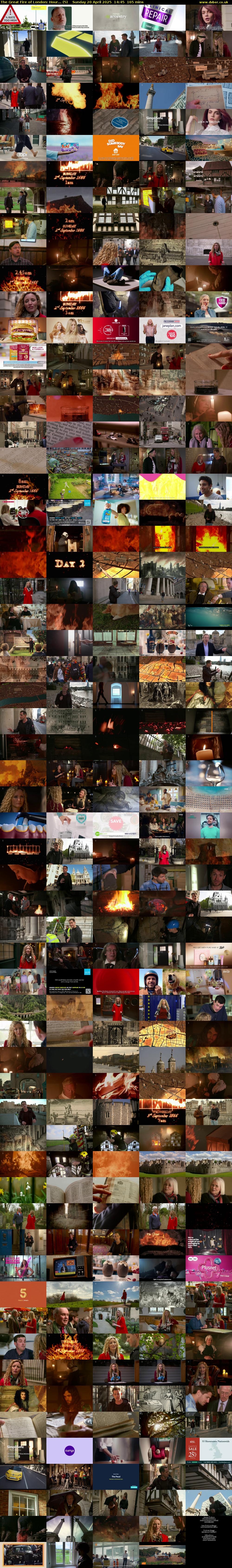 The Great Fire of London: Hour... (5) Sunday 20 April 2025 14:45 - 17:30