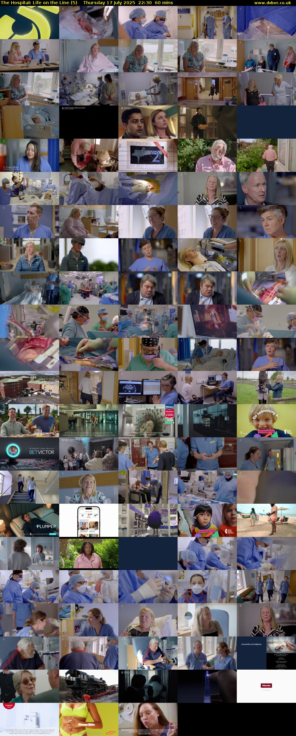 The Hospital: Life on the Line (5) Thursday 17 July 2025 22:30 - 23:30