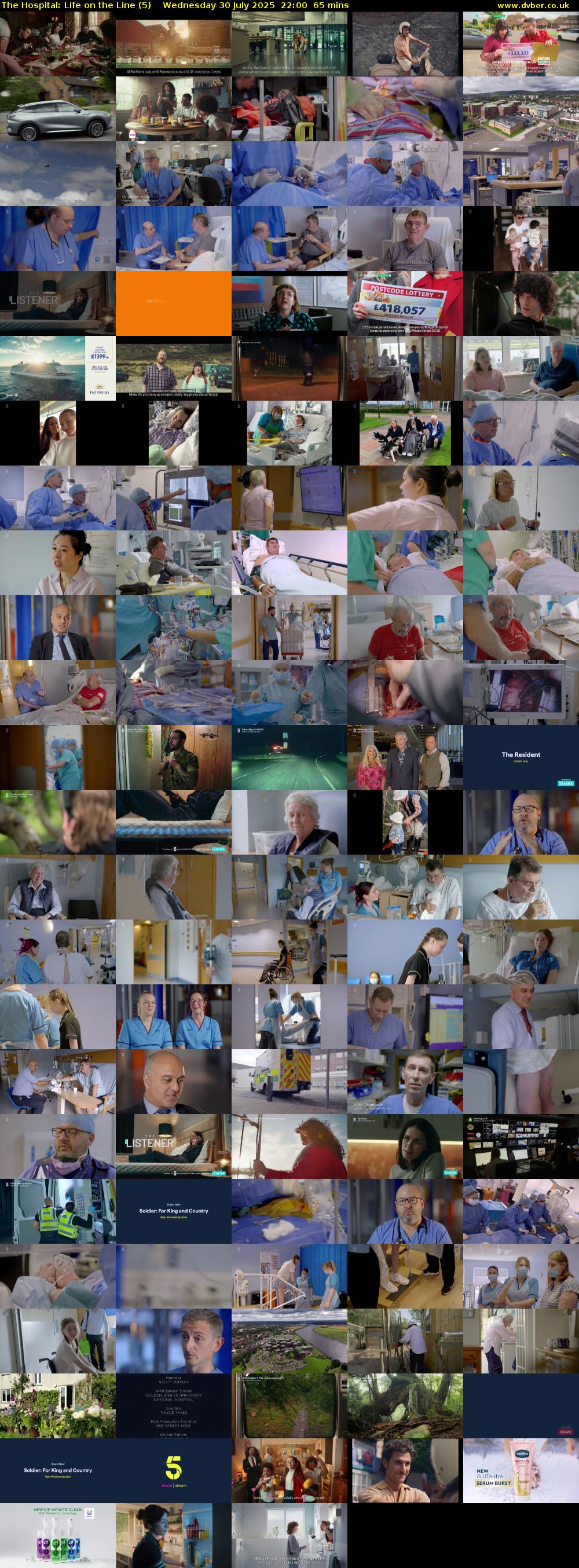 The Hospital: Life on the Line (5) Wednesday 30 July 2025 22:00 - 23:05