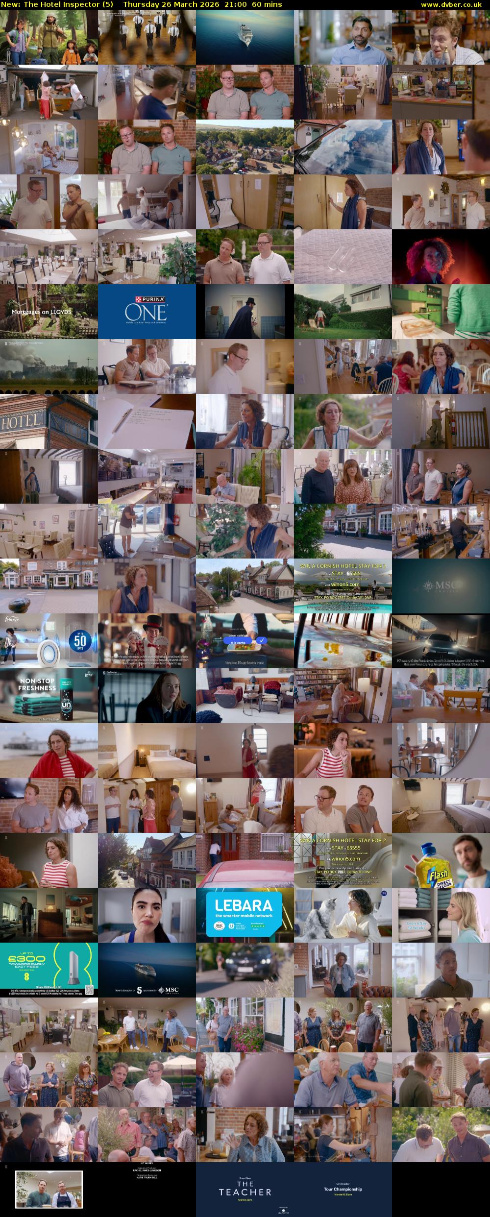 The Hotel Inspector (5) Thursday 26 March 2026 21:00 - 22:00