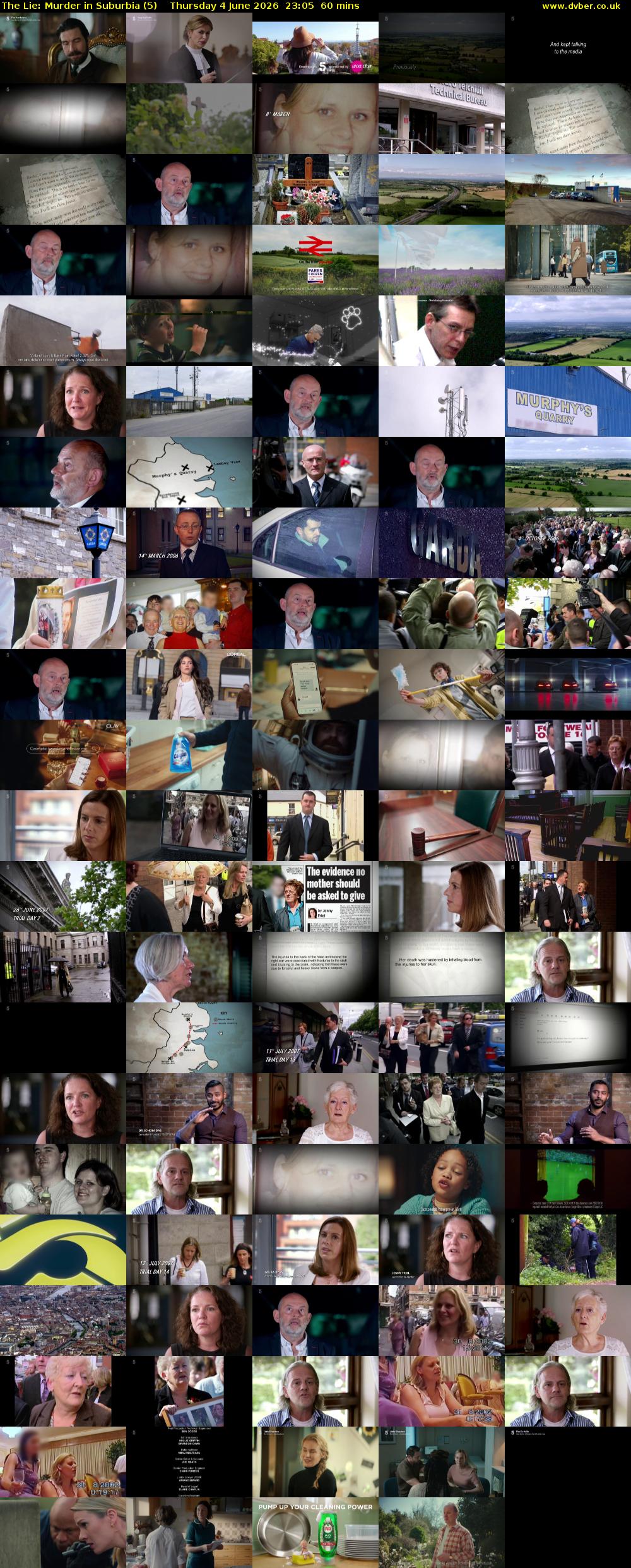 The Lie: Murder in Suburbia (5) Thursday 4 June 2026 23:05 - 00:05
