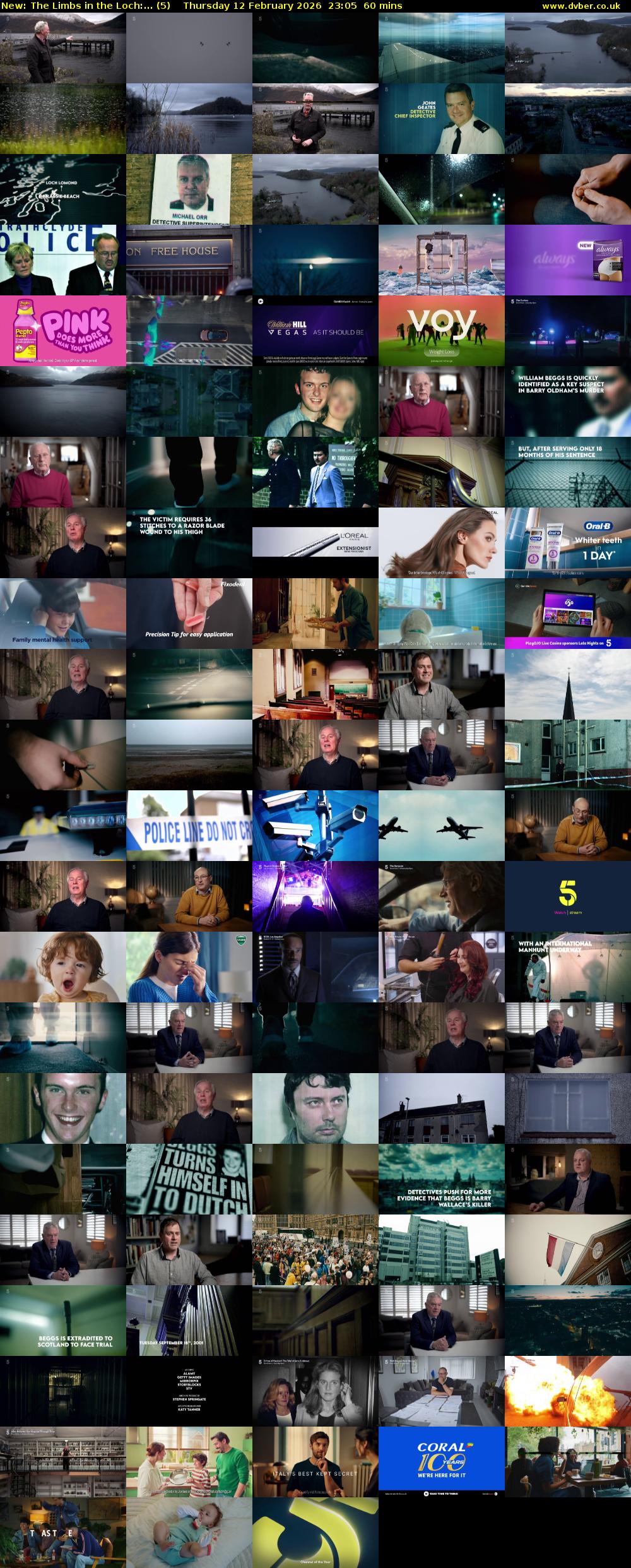 The Limbs in the Loch:... (5) Thursday 12 February 2026 23:05 - 00:05