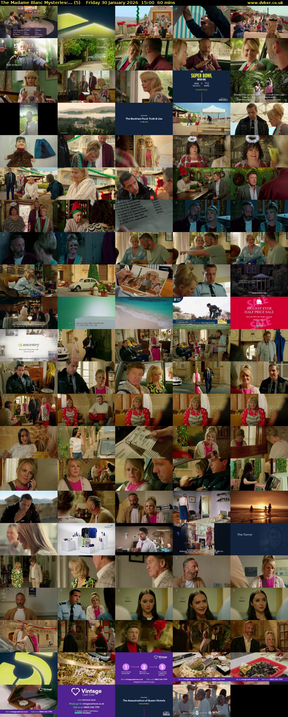 The Madame Blanc Mysteries:... (5) Friday 30 January 2026 15:00 - 16:00