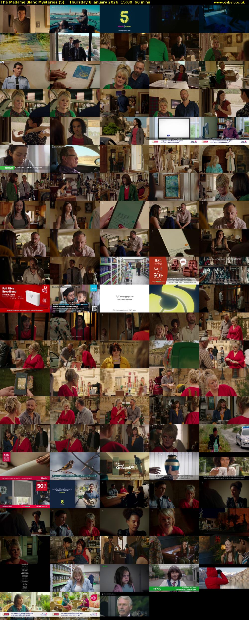 The Madame Blanc Mysteries (5) Thursday 8 January 2026 15:00 - 16:00