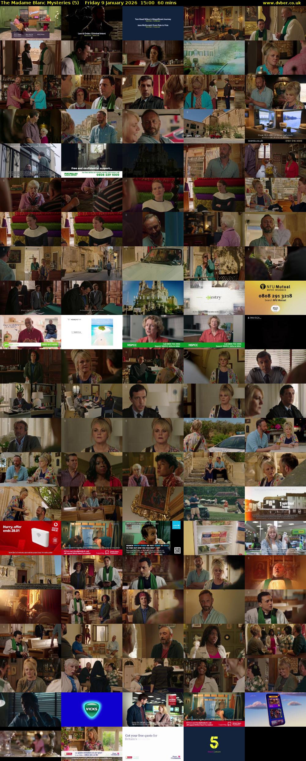 The Madame Blanc Mysteries (5) Friday 9 January 2026 15:00 - 16:00