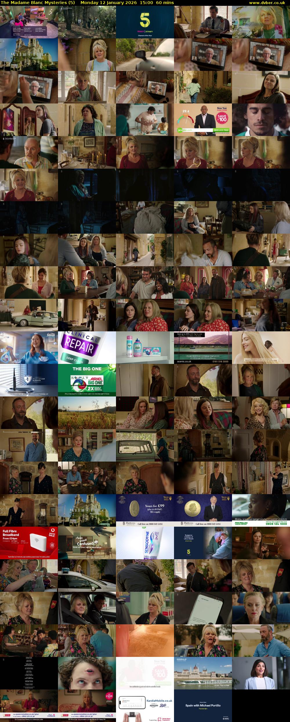 The Madame Blanc Mysteries (5) Monday 12 January 2026 15:00 - 16:00