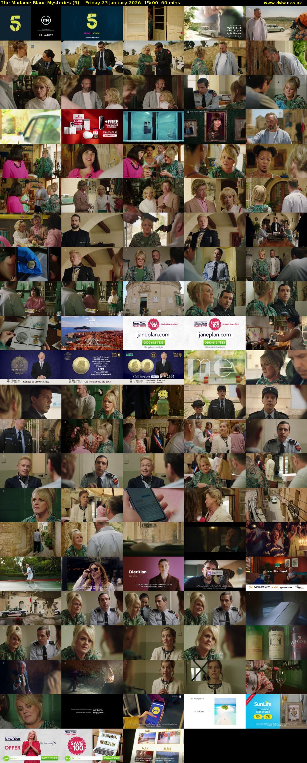 The Madame Blanc Mysteries (5) Friday 23 January 2026 15:00 - 16:00