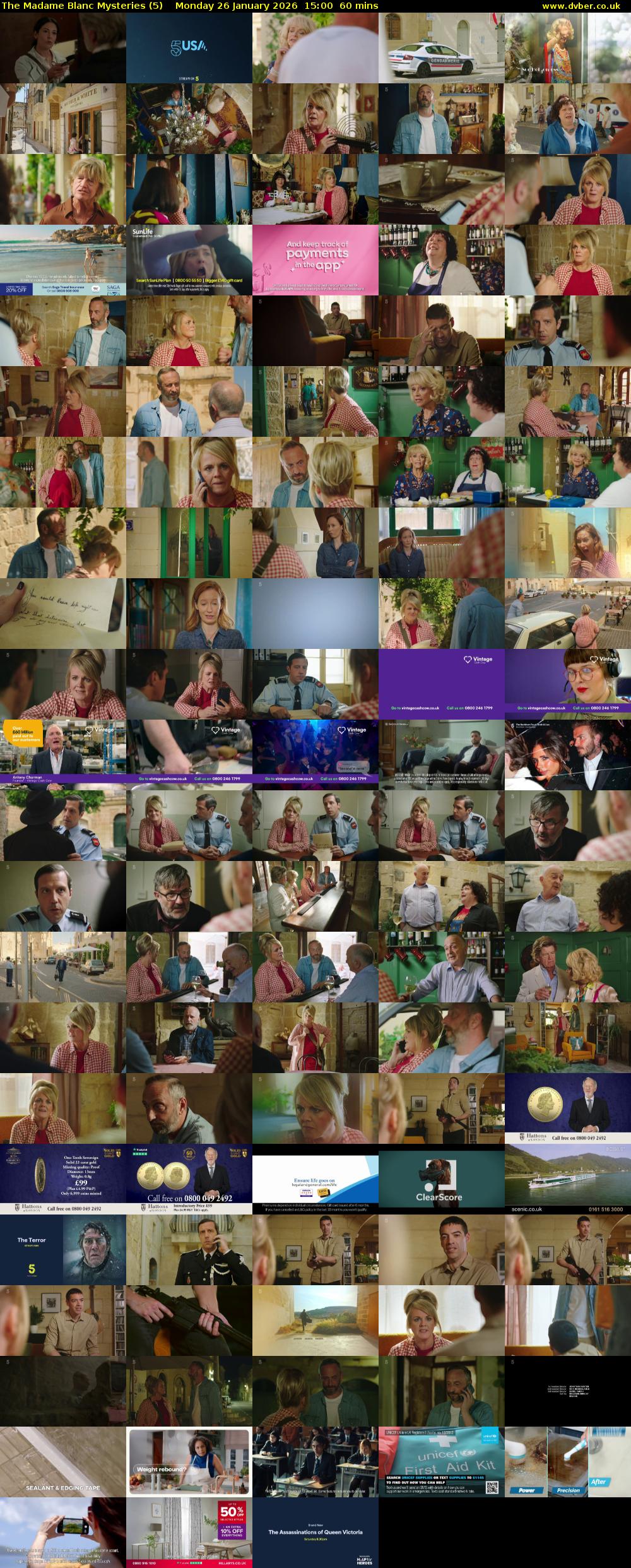 The Madame Blanc Mysteries (5) Monday 26 January 2026 15:00 - 16:00