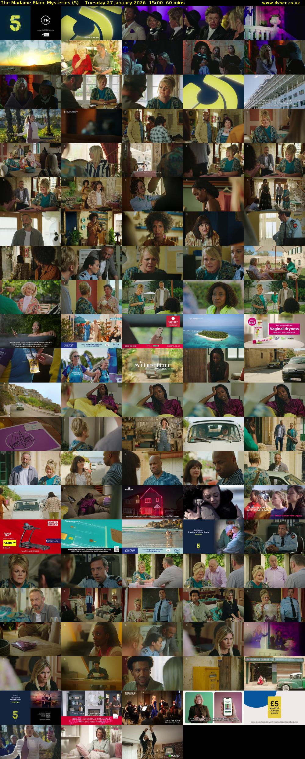 The Madame Blanc Mysteries (5) Tuesday 27 January 2026 15:00 - 16:00