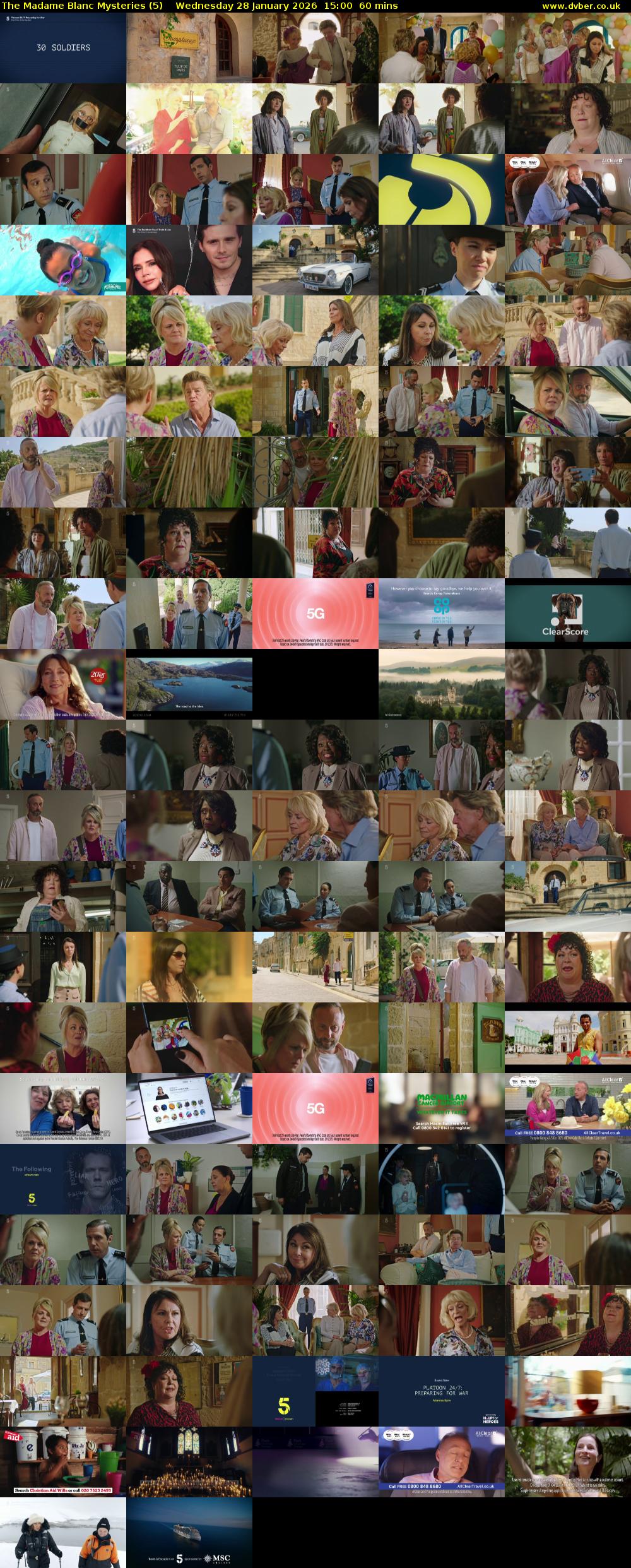 The Madame Blanc Mysteries (5) Wednesday 28 January 2026 15:00 - 16:00