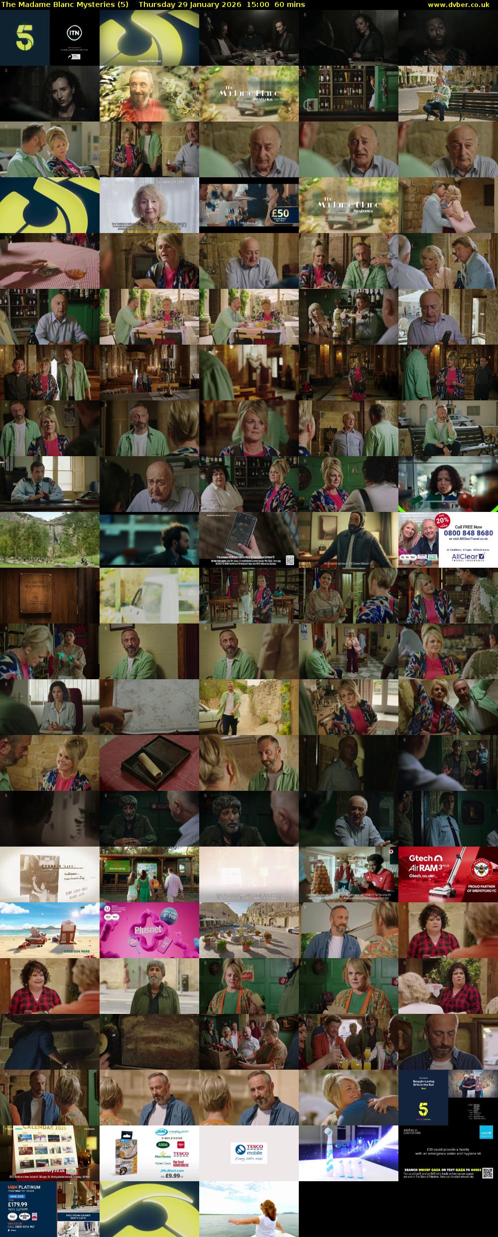 The Madame Blanc Mysteries (5) Thursday 29 January 2026 15:00 - 16:00