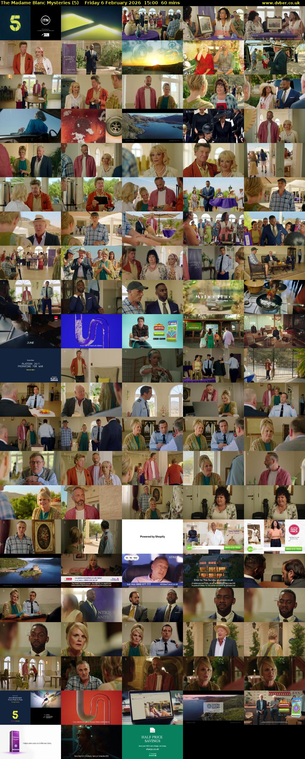 The Madame Blanc Mysteries (5) Friday 6 February 2026 15:00 - 16:00