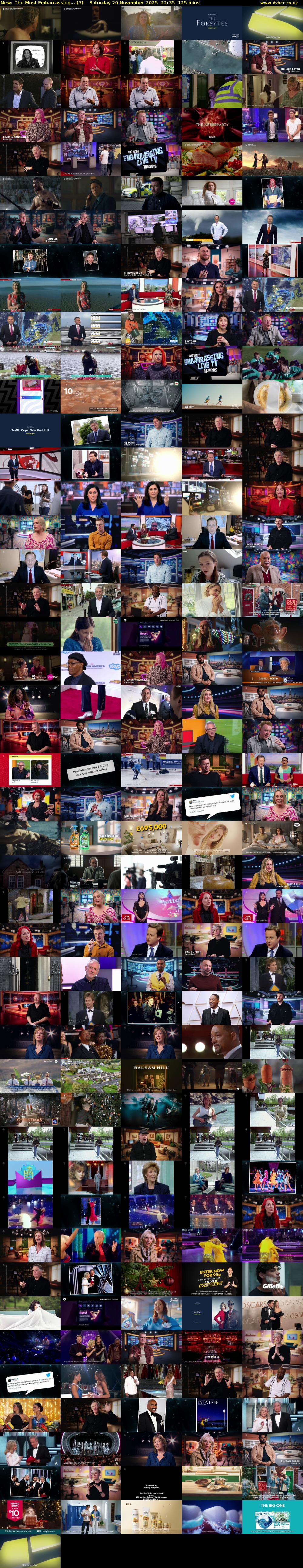 The Most Embarrassing... (5) Saturday 29 November 2025 22:35 - 00:40