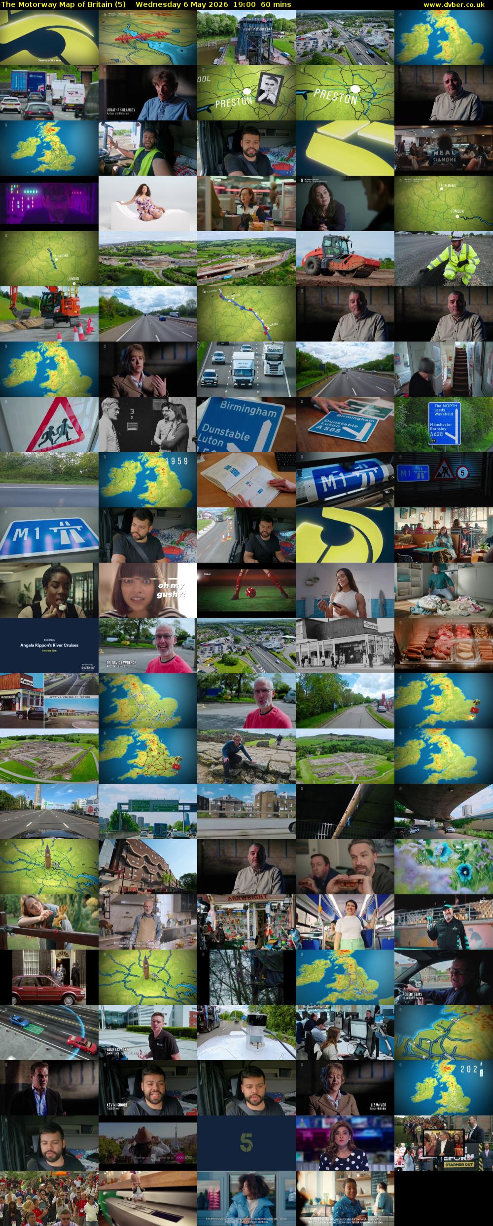 The Motorway Map of Britain (5) Wednesday 6 May 2026 19:00 - 20:00