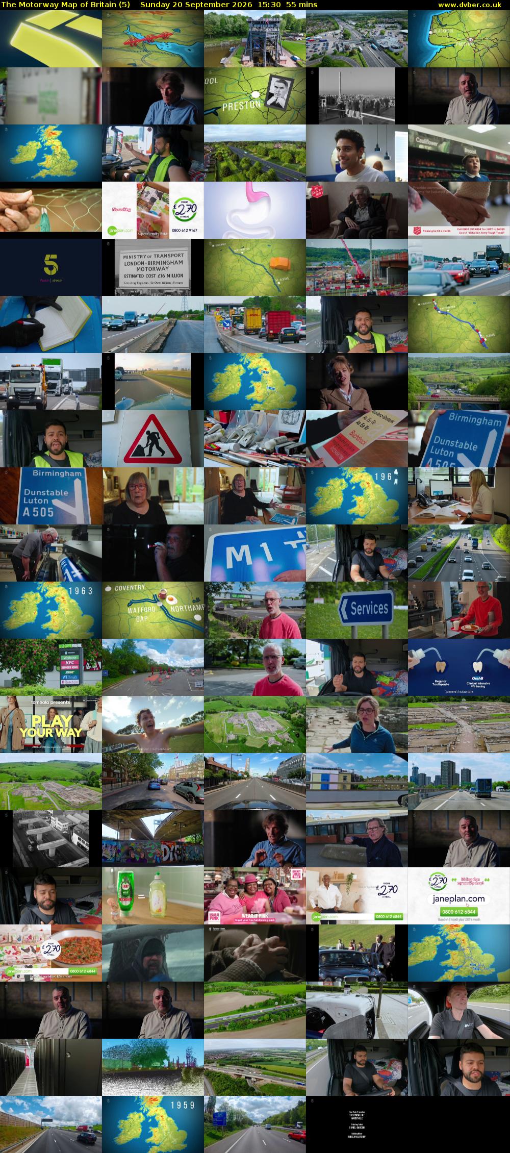The Motorway Map of Britain (5) Sunday 20 September 2026 15:30 - 16:25