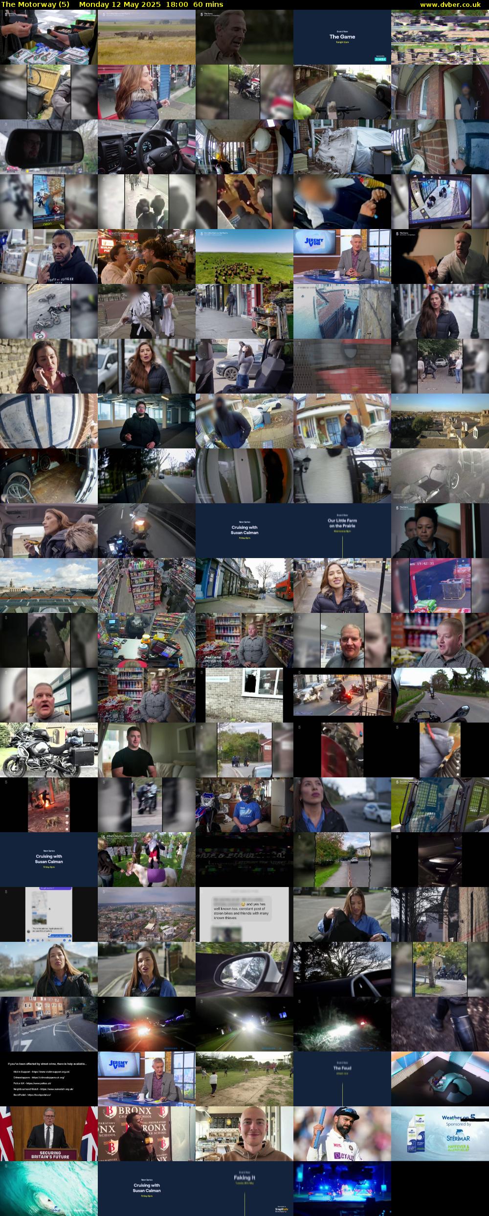 The Motorway (5) Monday 12 May 2025 18:00 - 19:00