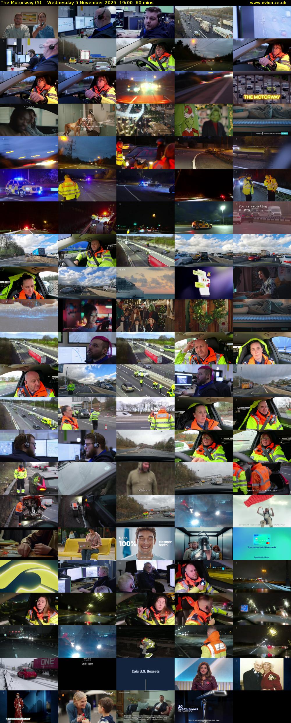 The Motorway (5) Wednesday 5 November 2025 19:00 - 20:00