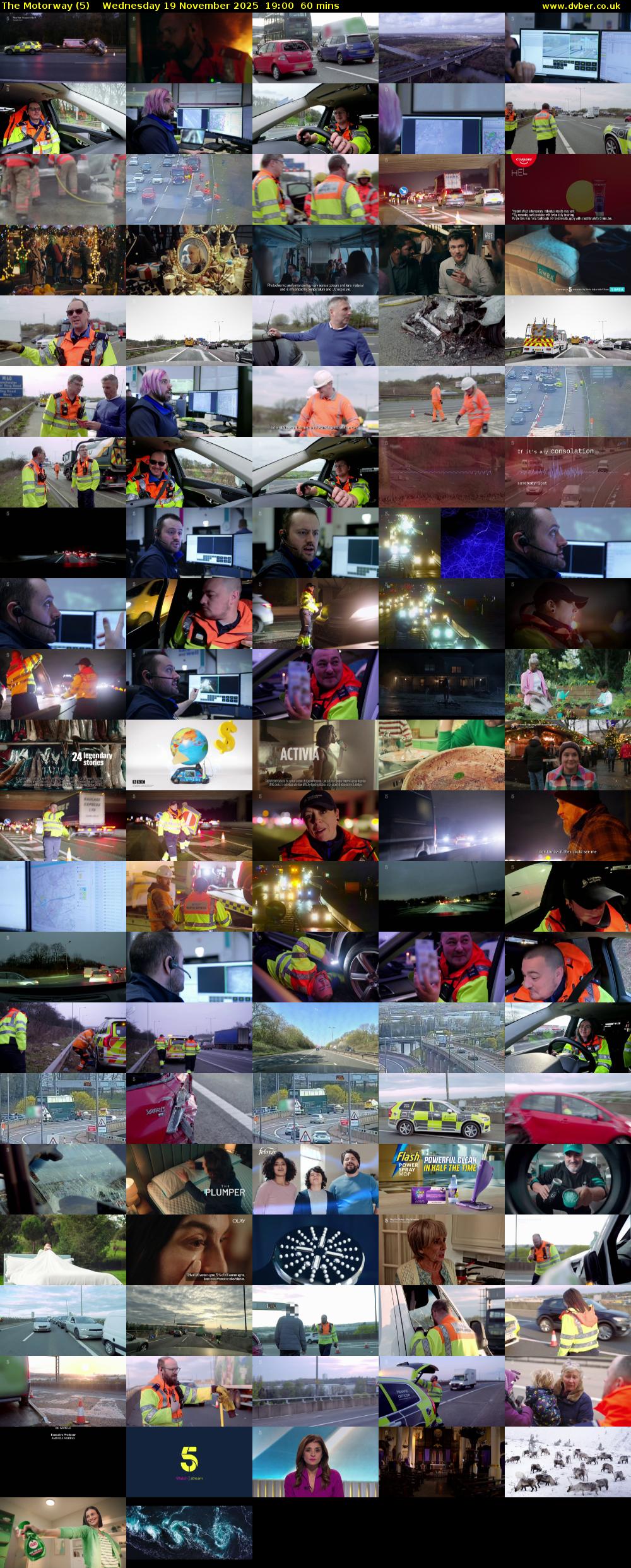 The Motorway (5) Wednesday 19 November 2025 19:00 - 20:00