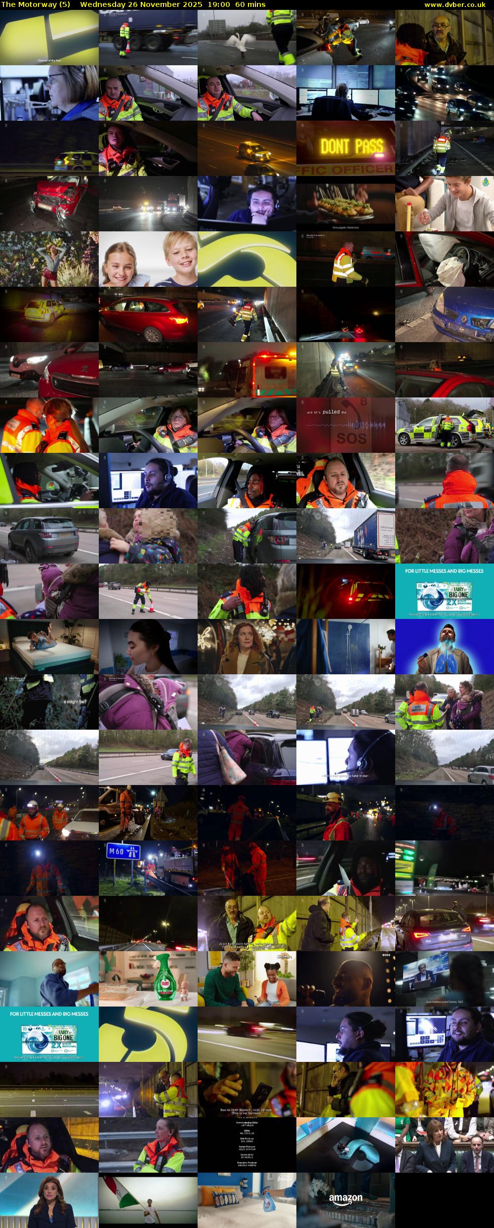 The Motorway (5) Wednesday 26 November 2025 19:00 - 20:00