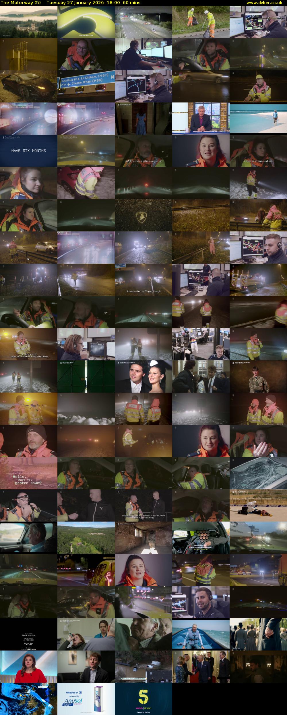 The Motorway (5) Tuesday 27 January 2026 18:00 - 19:00