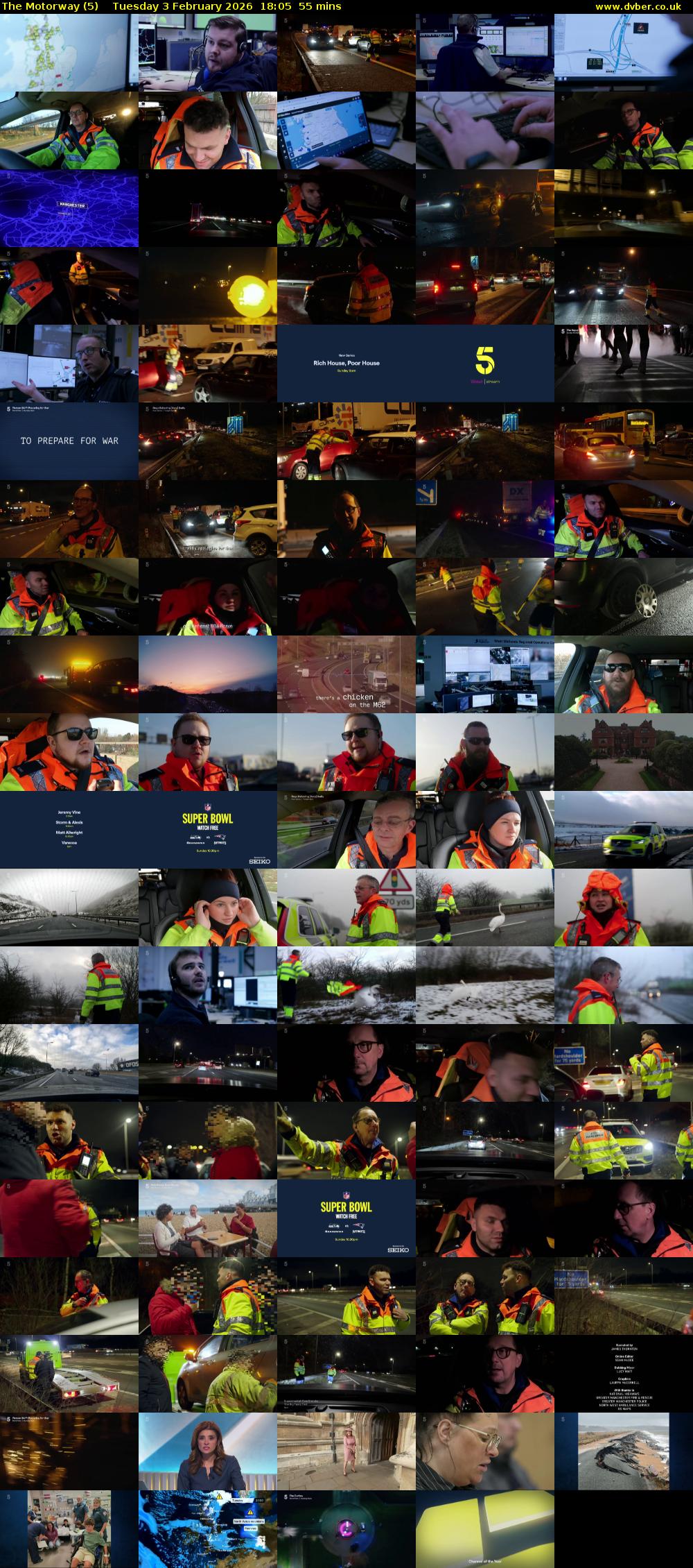 The Motorway (5) Tuesday 3 February 2026 18:05 - 19:00